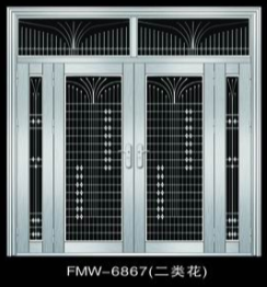 门业图片-304本色不锈钢门福满屋直销304不锈钢门 可来图定做304不锈钢门图片