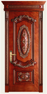 门业图片-实木门实木门实木复合门a-002图片
