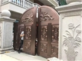 门业图片-别墅院墙铜门制作JH344图片