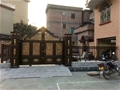 门业图片-厂家直销户外庭院铝艺大门JH128图片