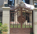 门业图片-高端定制装饰安全铝艺大门庭院大门花园大门JH460图片