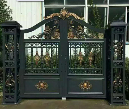 门业图片-平开门安装简便坚固耐腐蚀外形美观厂家JH432图片