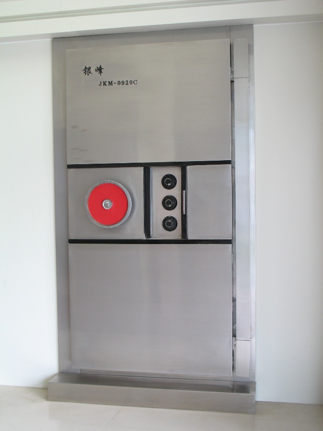 门业图片-金库门C级金库门_河南银峰JKM(C/CS)金库备用门厂家_参数_价格2000*1000mm图片