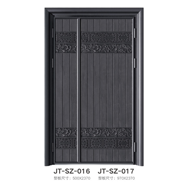 门业图片-翻沙铸铝门板系列JT-SZ-016翻沙铸铝门板图片