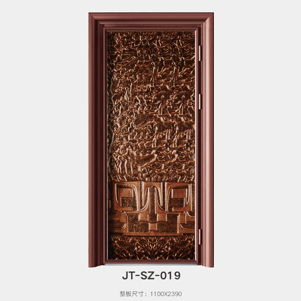 门业图片-翻沙铸铝门板系列JT-SZ-019翻沙铸铝门板图片