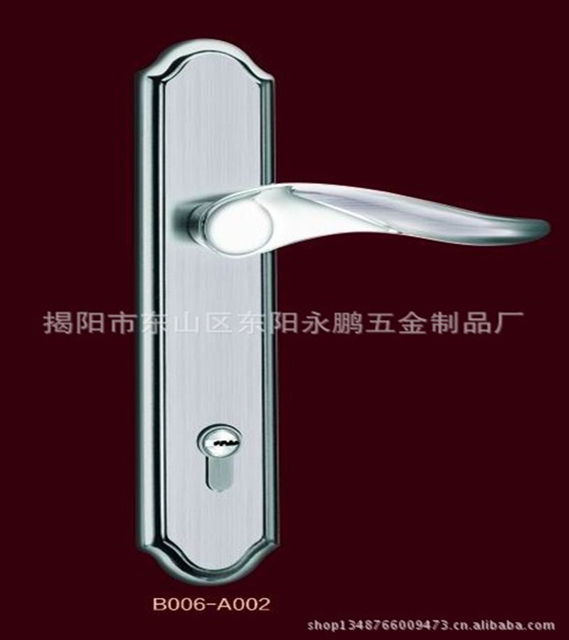 门业图片-门锁永鹏执手不锈钢门锁，防盗锁A002-B006A002-B006图片