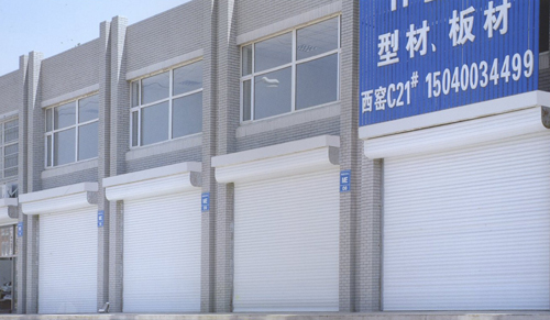 门业图片-卷帘门顺义区安装电动卷帘门11图片
