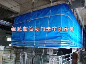 门业图片-建筑建材特级无机布基防火卷帘门11图片