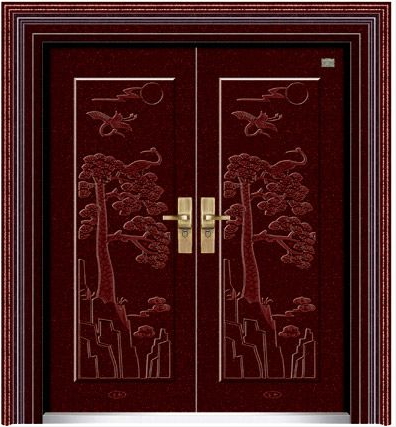 门业图片-金属漆门金属漆门203图片