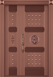 门业图片-豪华家装门系列家装门7127TM-7127图片