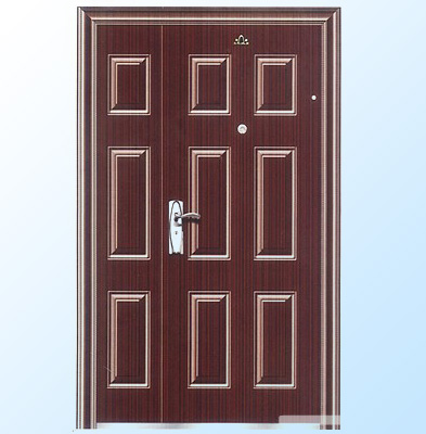 门业图片-钢质防盗门钢质防盗门常规图片