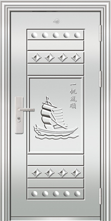 门业图片-不锈钢门XWS-6069整板门XWS-6069图片