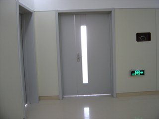 门业图片-医院门病房门钢制病房门1200*2200*260图片