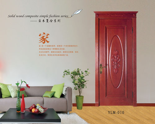 门业图片-实木复合门YL-010YLM-010图片