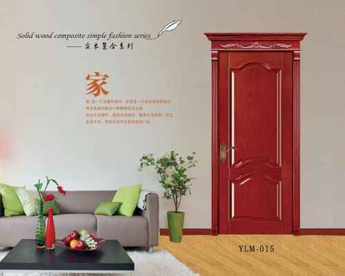 门业图片-实木复合门ylm-015YLM-015图片