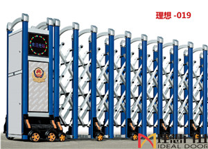 门业图片-电动门厂家专供湖北电动伸缩门-电动伸缩门价格_报价_定做伸缩门图片
