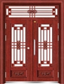 门业图片-LS-8901LS-8901-精雕红檀木图片