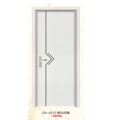 门业图片-装甲生态门QH-6210暖白浮雕QH-6210暖白浮雕图片