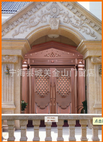 门业图片-铜门铜门JS-001图片