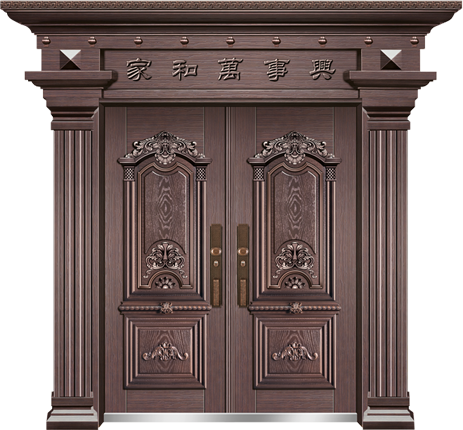 门业图片-精雕铸铝拼接系列JG-207精雕铸铝拼接系列图片