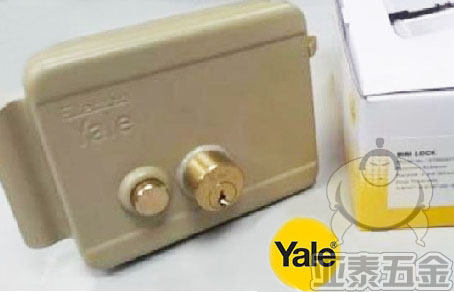 门业图片-门锁意大利YALE耶鲁牌9679反左电门锁679正左电门锁内外匙电门锁9679/679图片