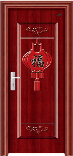 门业图片-高档烤漆(钢木室内门系列)武义金欧亿门业  JOY-8039(红拼木)JOY-8039(红拼木)图片