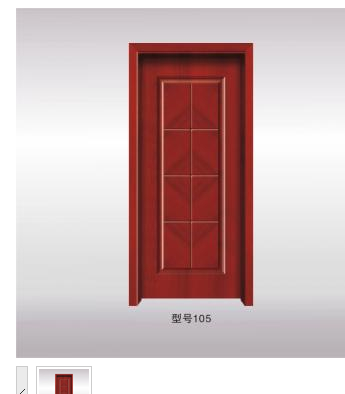 门业图片-02实木复合烤漆门2050*800*300图片