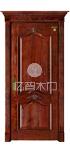 门业图片-按风格分橡木实木门YZ-9018图片