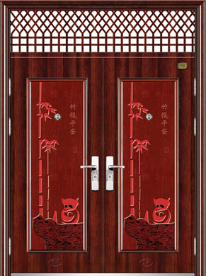 门业图片-转印门系列厂家低价批发转印门LC-10-039图片