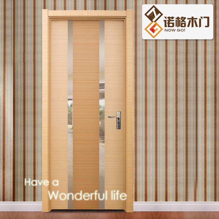 门业图片-励尚系列诺格木门 实木复合 生态门 玻璃门 NB0902NB0902图片