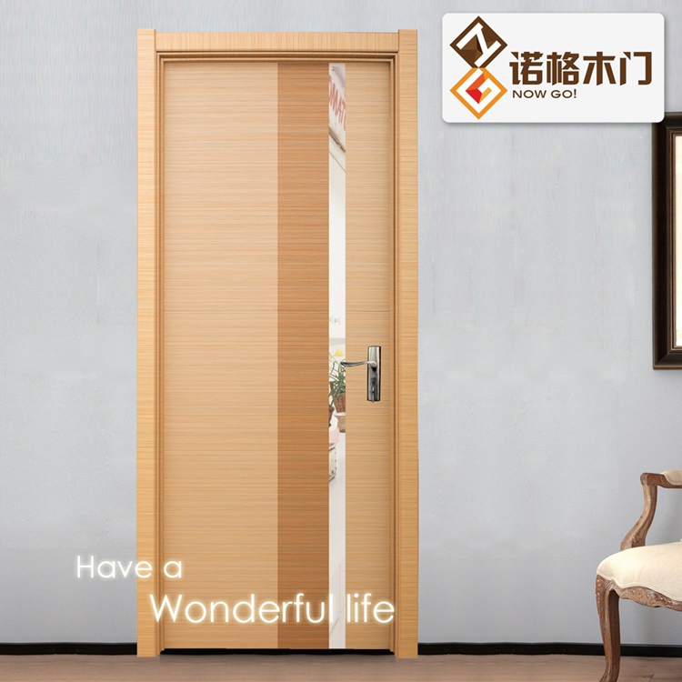 门业图片-励尚系列诺格木门 实木复合 生态门 玻璃门 NB0903NB0903图片