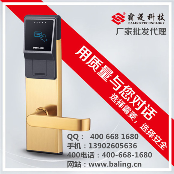 门业图片-酒店锁【酒店智能锁品牌】厂家供应，霸菱科技行业第一RF-230图片