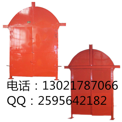 门业图片-矿用门井下防火栅栏门MFHSL1.5*1.8图片
