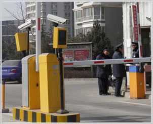 门业图片-电动门北京安装道闸机dz图片