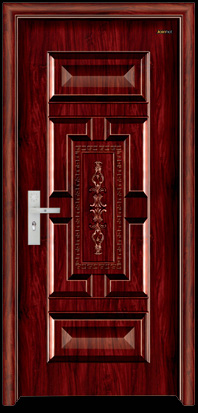 门业图片-钢木室内门系列厂家大量供应嘉恒钢木室内门JH-813图片