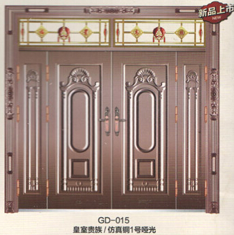 门业图片-电泳高仿真铜铝门电泳高仿真铜铝门GD--015图片