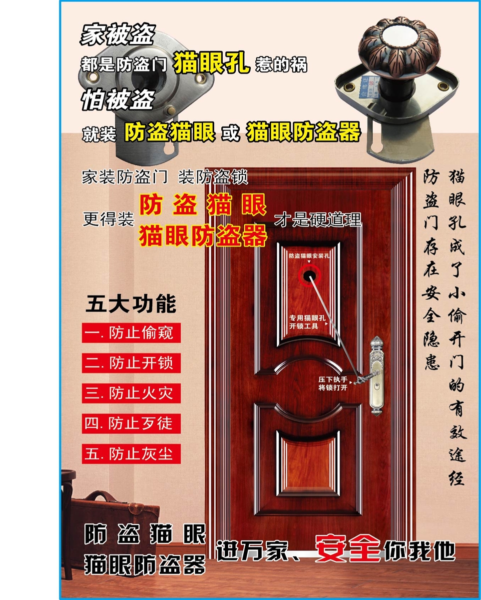 门业图片-防盗猫眼防盗猫眼防盗猫眼图片