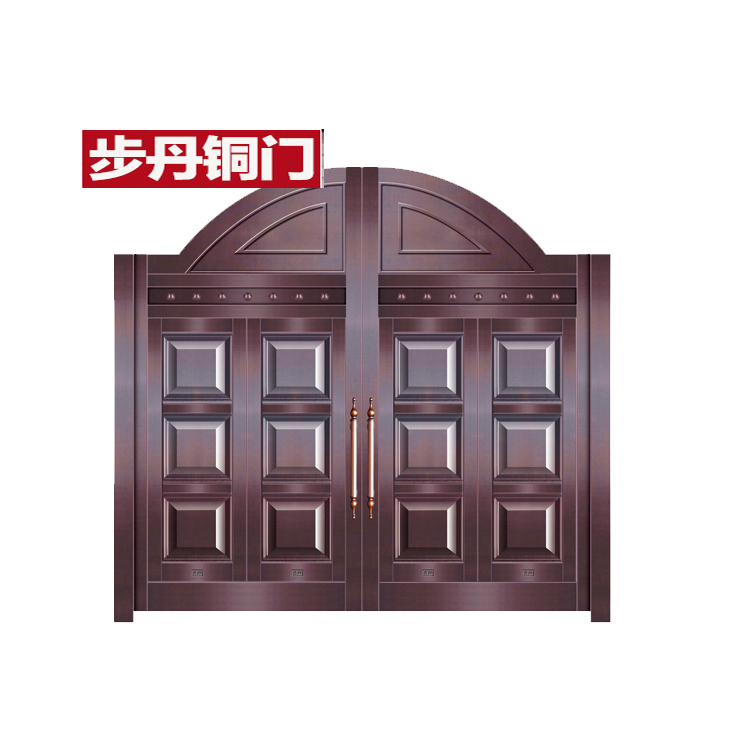 门业图片-铜门/不锈钢铜门步丹铜门定制别墅大门不锈钢铜门BD-2005图片