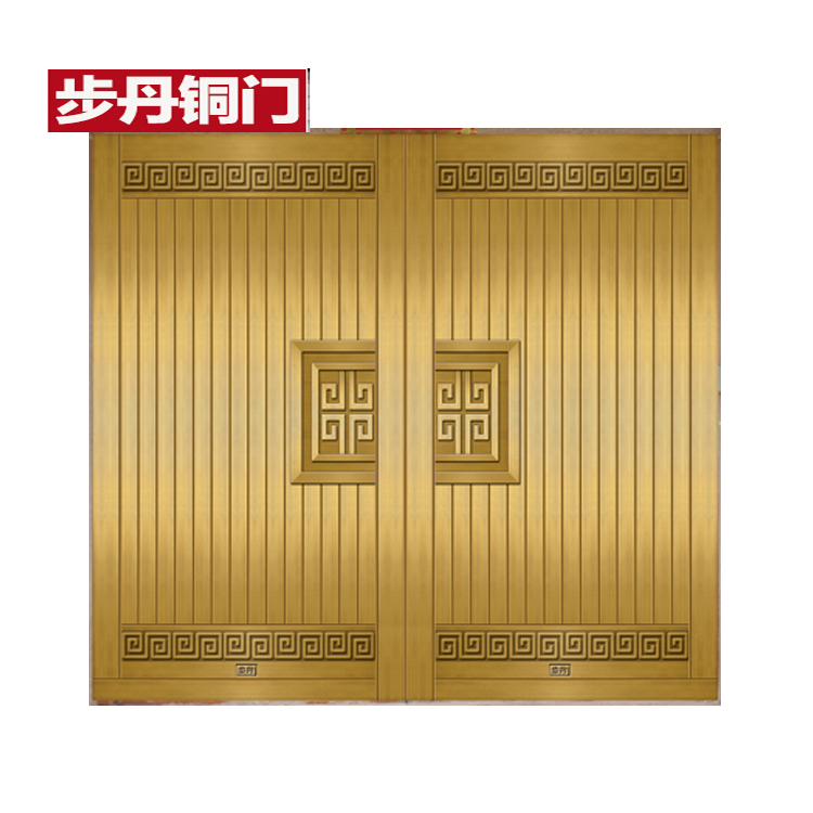 门业图片-铜门/不锈钢铜门步丹铜门定制不锈钢铜门庭院大门BD-2006图片