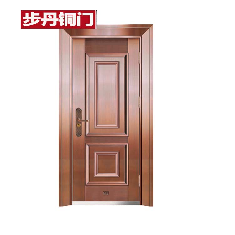 门业图片-铜门/不锈钢铜门步丹铜门别墅大门进户门防盗工程门不锈钢铜门BD-2073图片