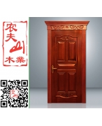 门业图片-原木门原木门本品可非标定制各种尺寸图片
