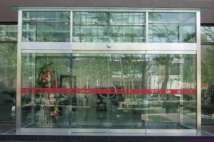 门业图片-铁艺大全天津安装玻璃门程序完善图片