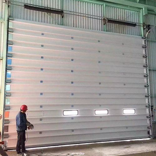 门业图片-快速门常熟地区车库门  硬质快卷门生产厂家批发4000*5000图片