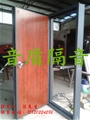 门业图片-隔音门、烤漆隔音门、木纹隔声门、钢质隔声门YDT-42图片