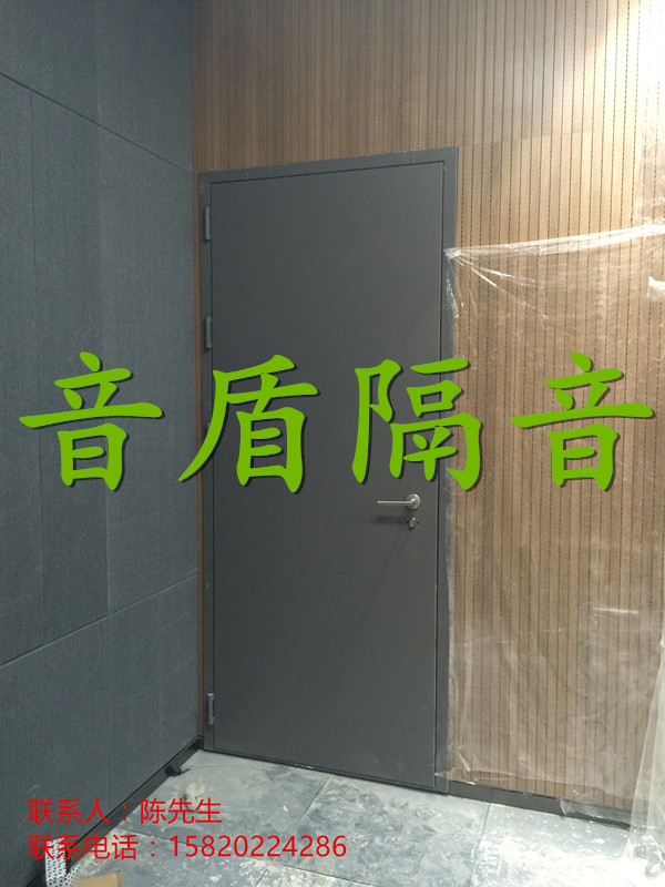 门业图片-钢制隔音门木纹隔音门、烤漆隔音门、钢木隔音门、全钢隔音门YDT-32图片