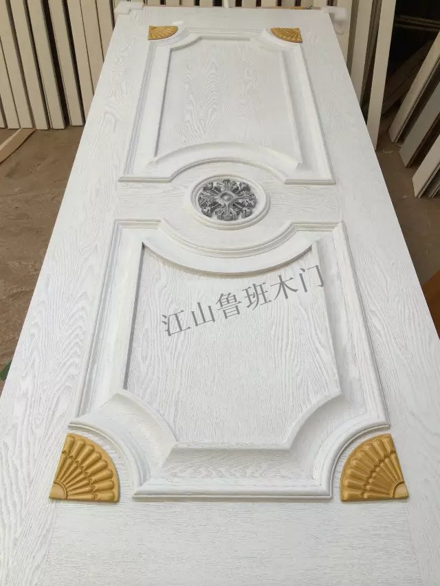 门业图片-实木复合烤漆门江山鲁班木饰面多层板门柜门烤漆200*80图片