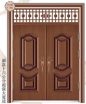门业图片-豪华非标大门系列082流光溢彩双开门(强力仿反凸深拉伸)082流光溢彩双开门(强力仿反凸深拉伸)图片