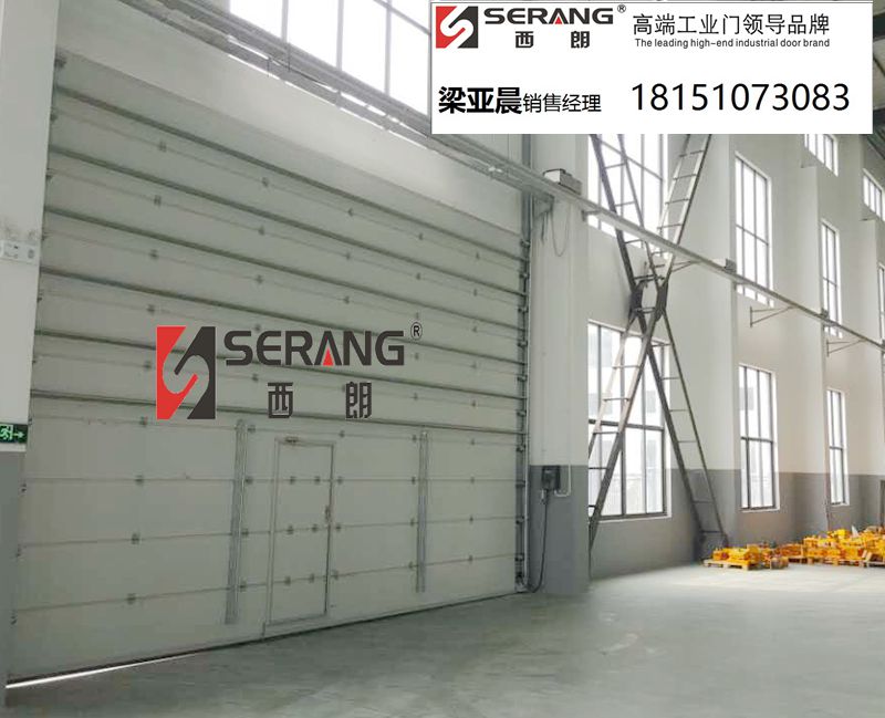 门业图片-工业提升门钢制提升门，武汉手动遥控提升门bn10图片