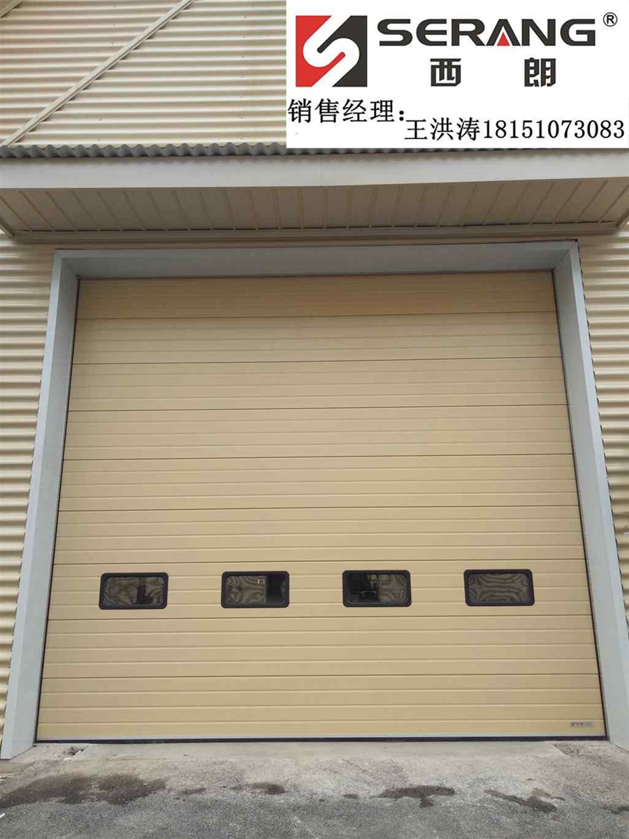 门业图片-工业提升门杭州当地分节式工业提升门价格g-105图片