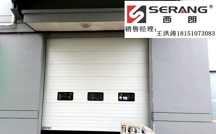 门业图片-工业提升门无锡出货口分节式提升门规格g-105图片
